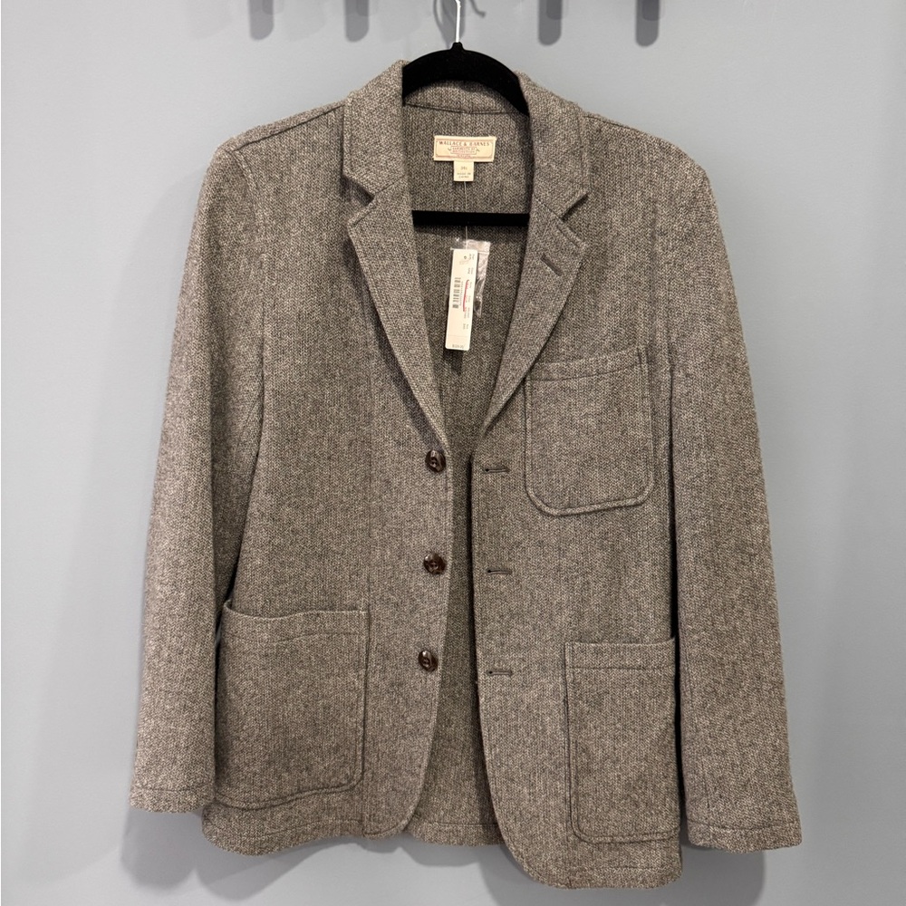 J. Crew Wallace and Barnes Men's Gray Blazer
